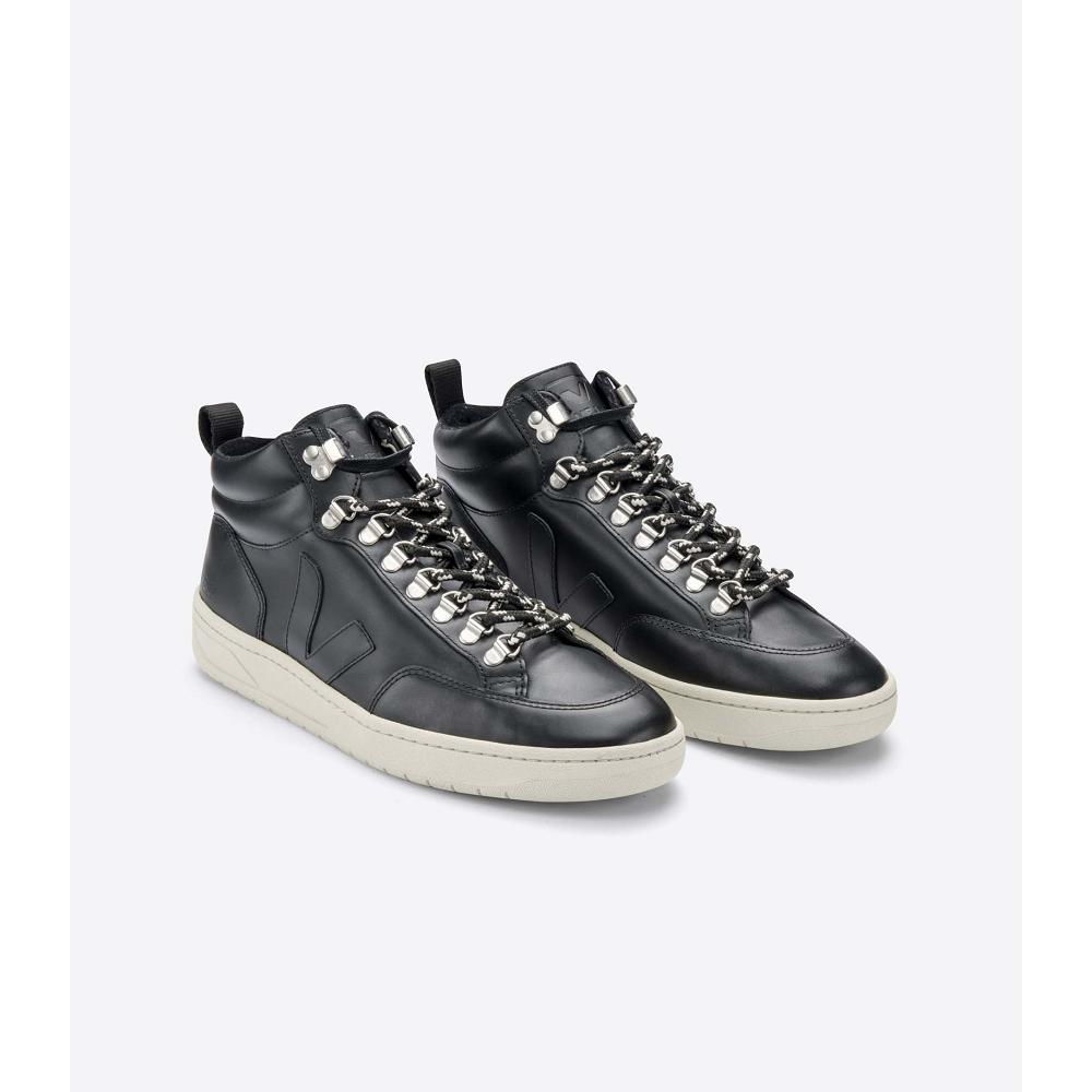 Inalti Dama Veja RORAIMA LEATHER Black/White | RO 355CTV